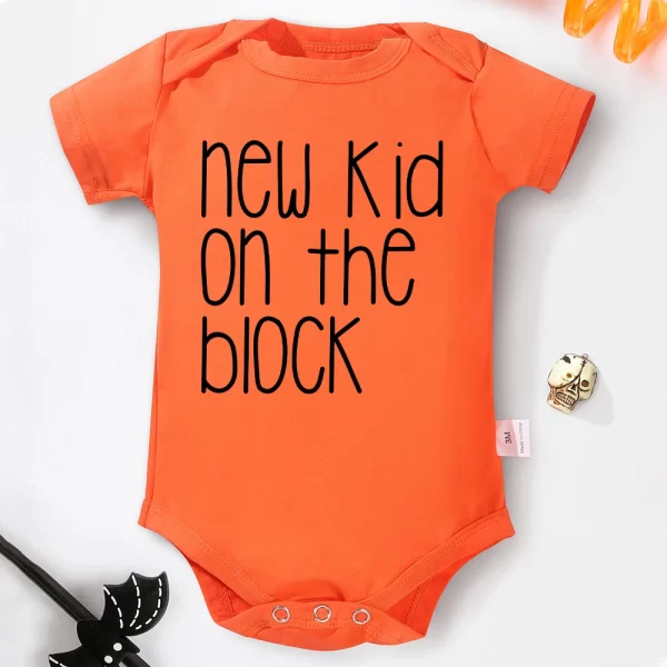 New Kid on the Block Cotton Onesies