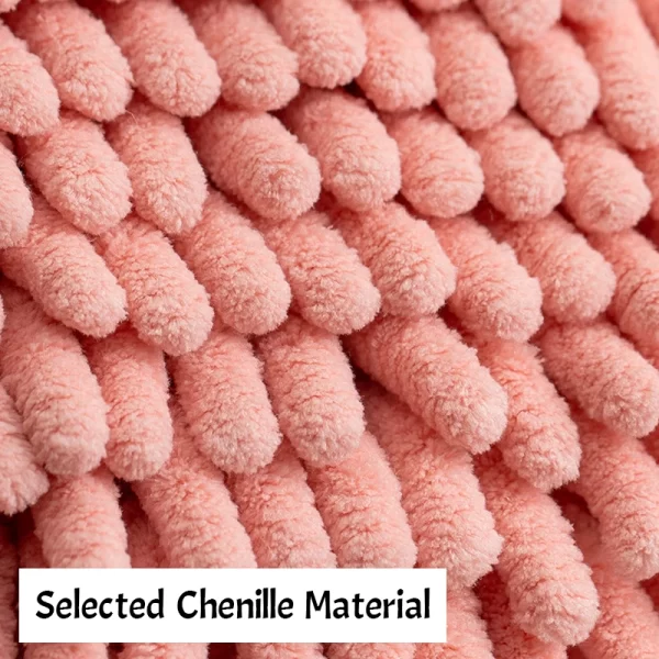 Hedgehog Chenille Hand Ball Soft Towels - Image 6