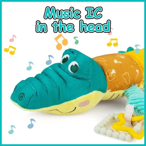 Infant Musical Stuffed Animal  Activity Soft Toys Multi-Sensory - Image 2