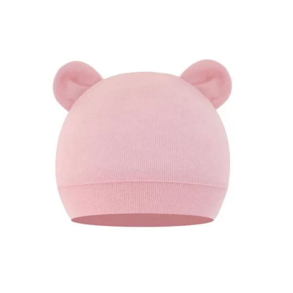 Unisex Infant Beanie Caps Warm Cotton Bear - Image 4