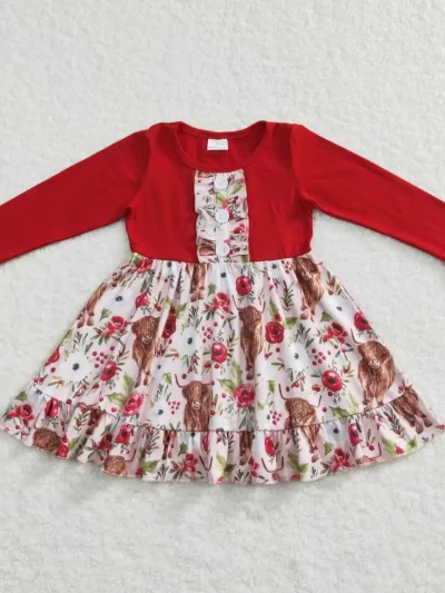 Long-sleeved Dress for Girls