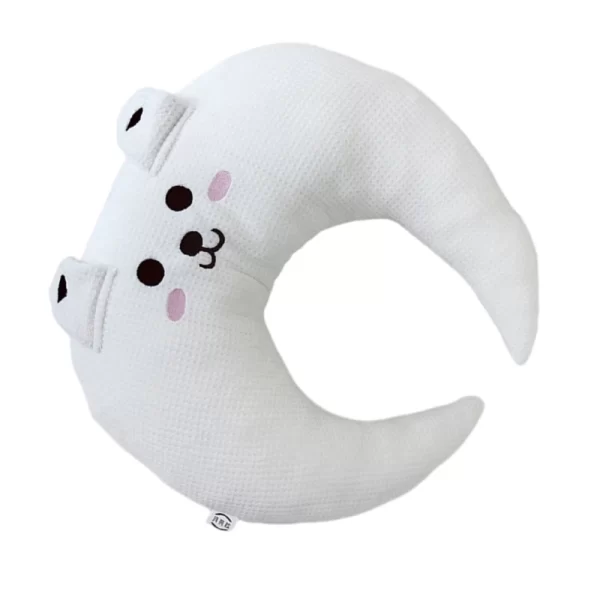 Moon Shape Sleeping Children's Headrest or Breastfeeding Pillow - Image 4