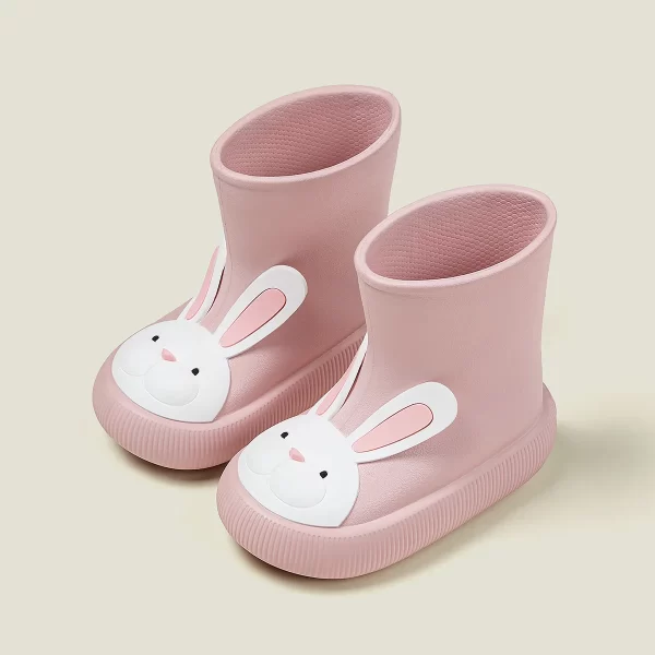 Children's Non-slip Slip-on Eva Rain Boots - Image 6