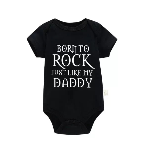 Rocker Baby Onesie - Image 5