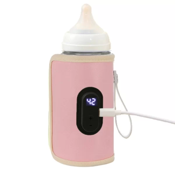 Portable Baby Bottle Insulation Sleeve USB - Image 2