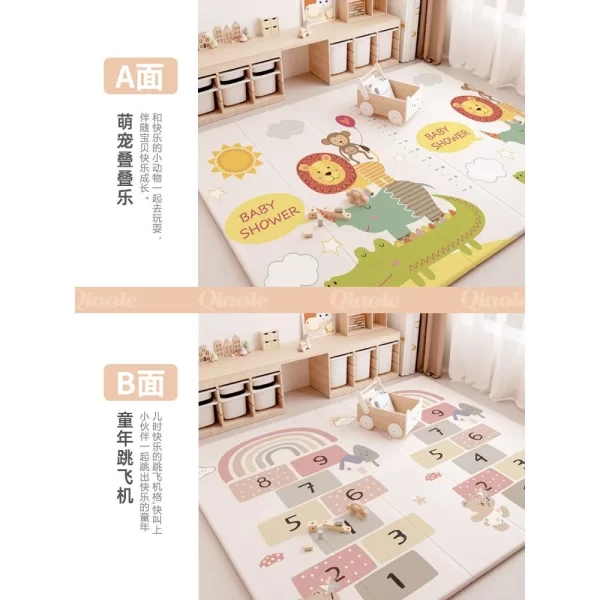 Baby Play Mat, Foldable/Reversable/Waterproof - Image 7