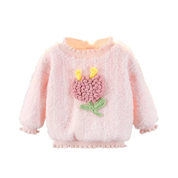 Winter Girls Padded Sweater - Image 4