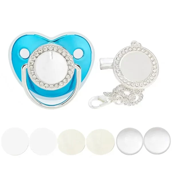 Baby Bling Pacifier/Clip/Holder Personalized - Image 16