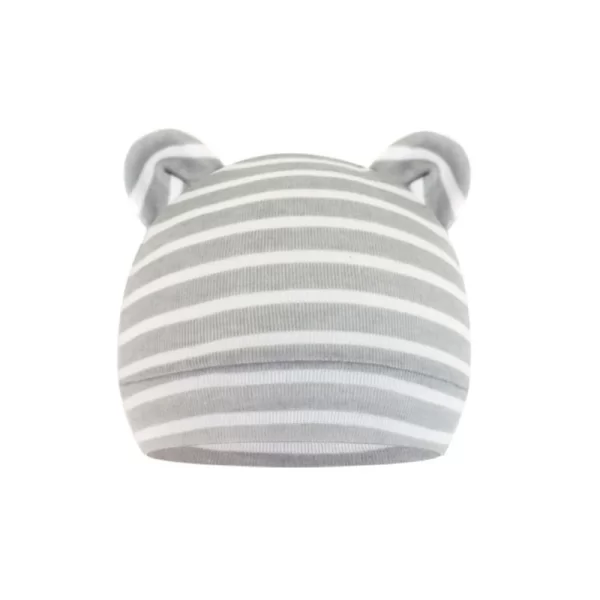 Unisex Infant Beanie Caps Warm Cotton Bear - Image 15
