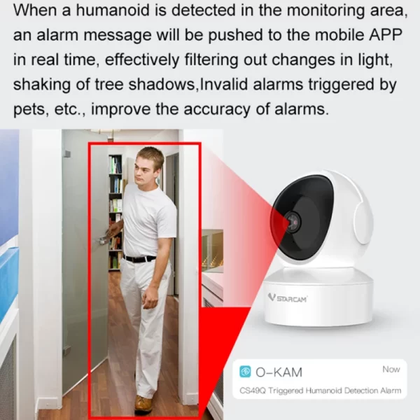 4MP 5g Wifi Wireless Indoor Baby Cam - Image 2