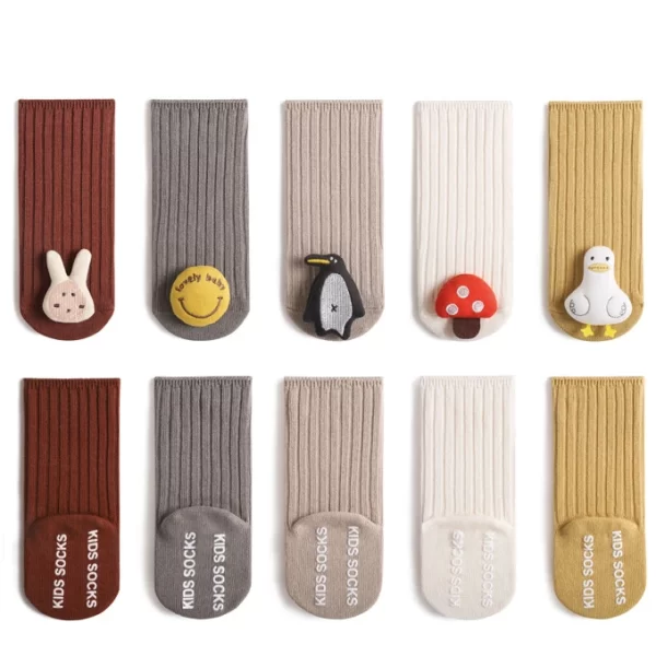 Candy Colors Baby Socks Anti Slip - Image 5