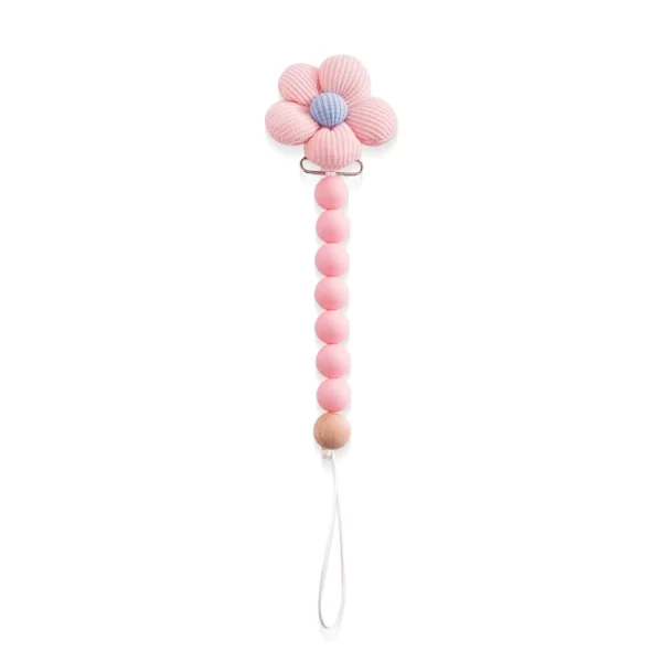Baby Pacifier Flower Chain Beech Wood - Image 8