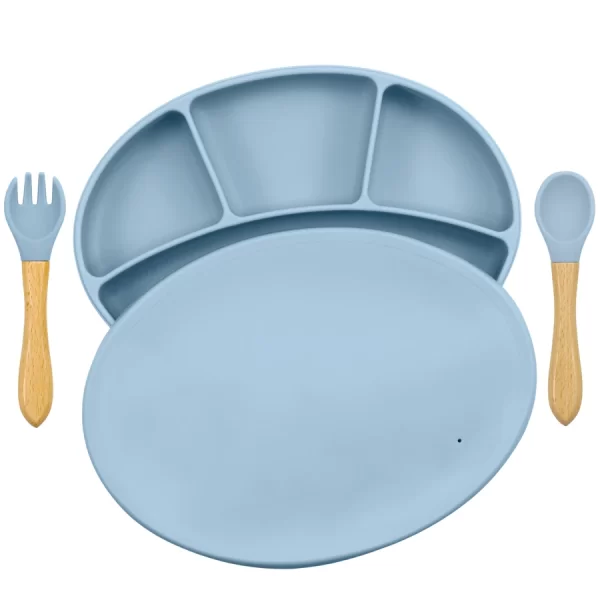 Silicone Suction Feeding Children's Tableware BPA - Image 8