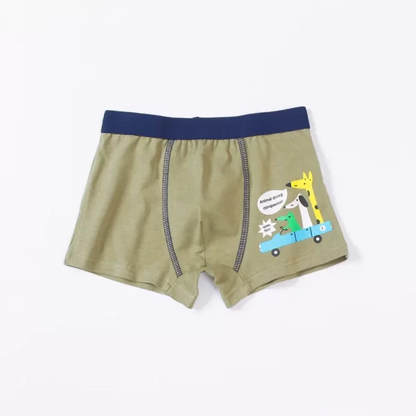 Boy's Cotton Boxer Briefs - Image 4