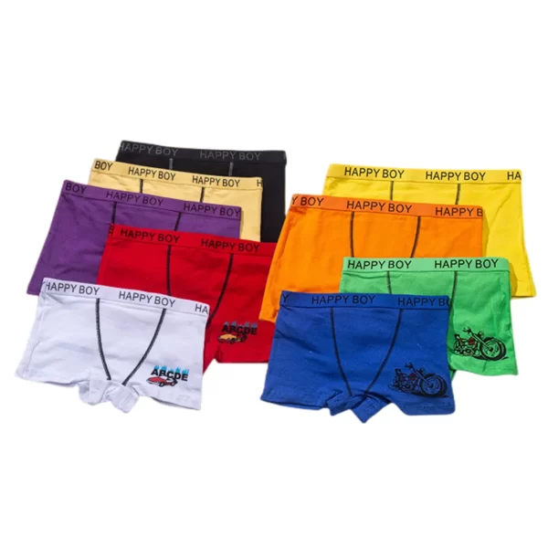 Boy Cartoon Boxers Cotton