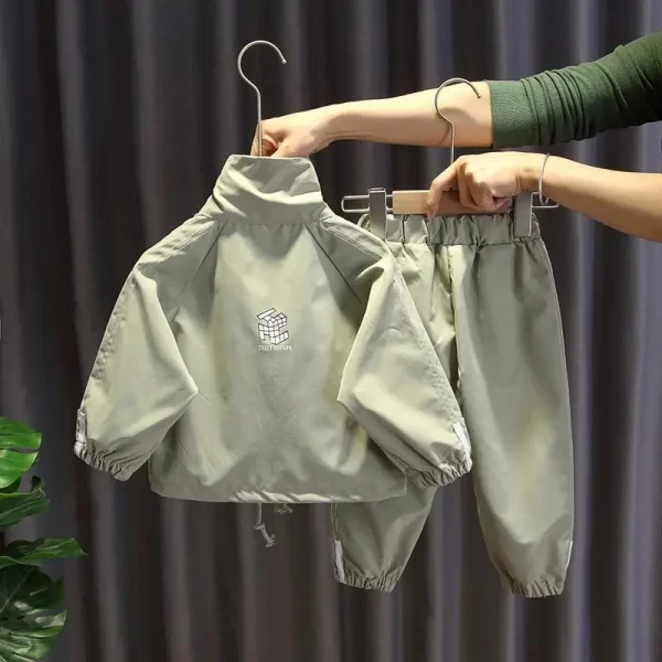 Half-zip Children's Jogging Suit - Image 3