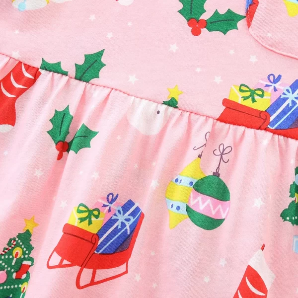Little Maven Toddler Girl Christmas Dresses - Image 4