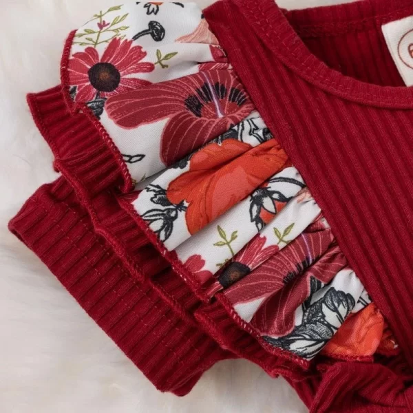 Summer Baby Girl Dress With Bowknot - Image 4