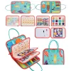 Toddler Montessori Felt Learning Board Busy Book - Image 4