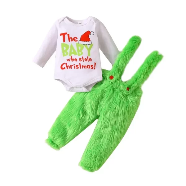 Cute Christmas Baby Onesie/Pant Sets - Image 7