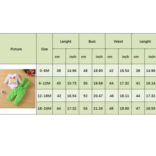 Cute Christmas Baby Onesie/Pant Sets - Image 3