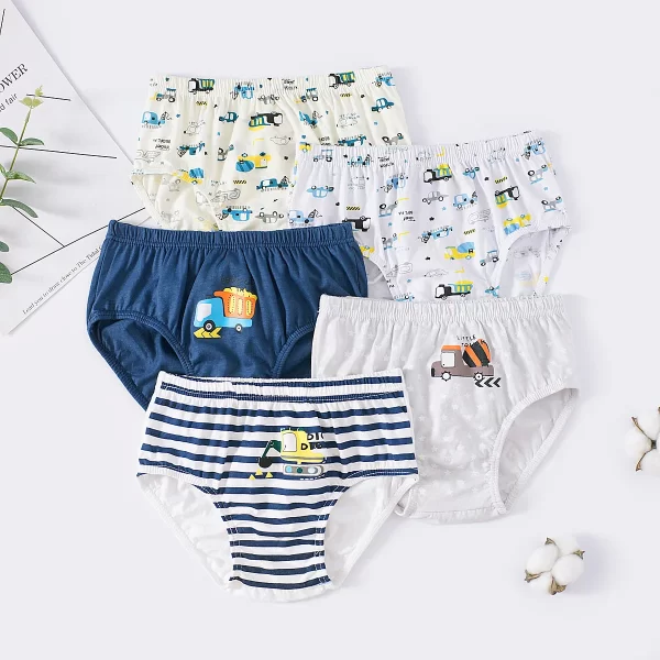 3 Pcs Boy's Underwear Cotton - Image 6