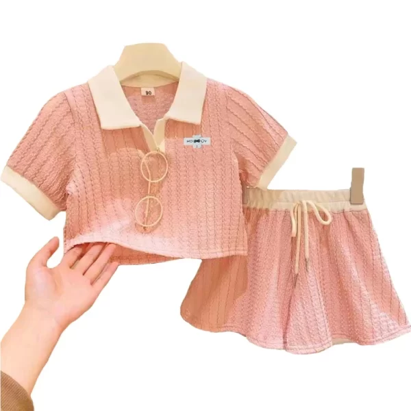 2-10Y Cute Clothes Set Girl's Casual Outfit - Image 6