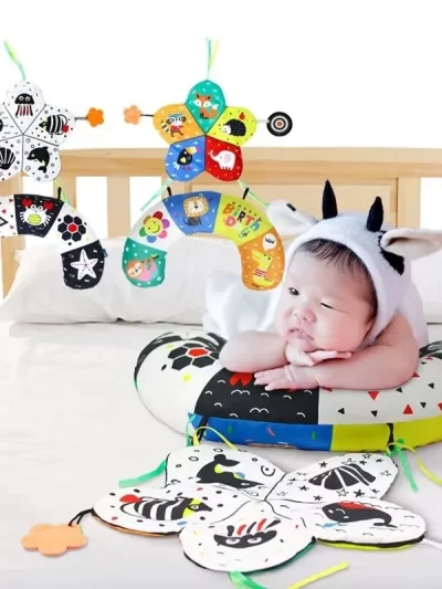 Baby Pillow Tummy Time High Contrast Sensory Toys