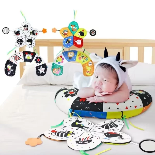 Baby Pillow Tummy Time High Contrast Sensory Toys