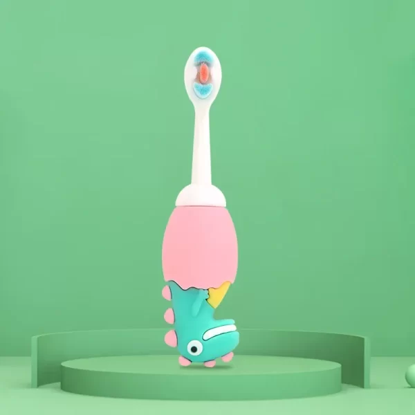Kids Cartoon Toothbrush Soft Bristles and Anti Slide Handle - Image 5