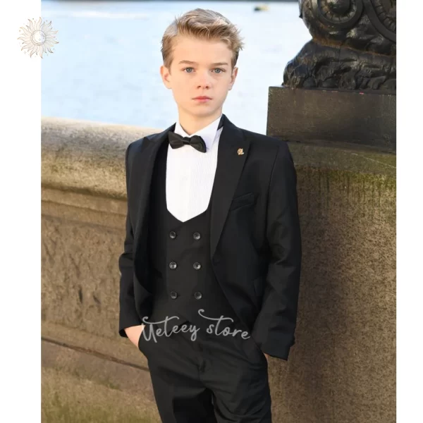 Boy's 3pcs Formal Suits Slim Fit