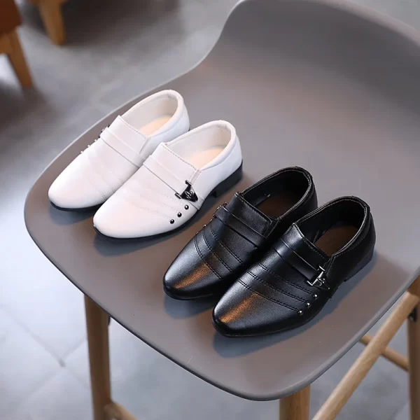 Boy's Leather Dress Shoes - Image 3