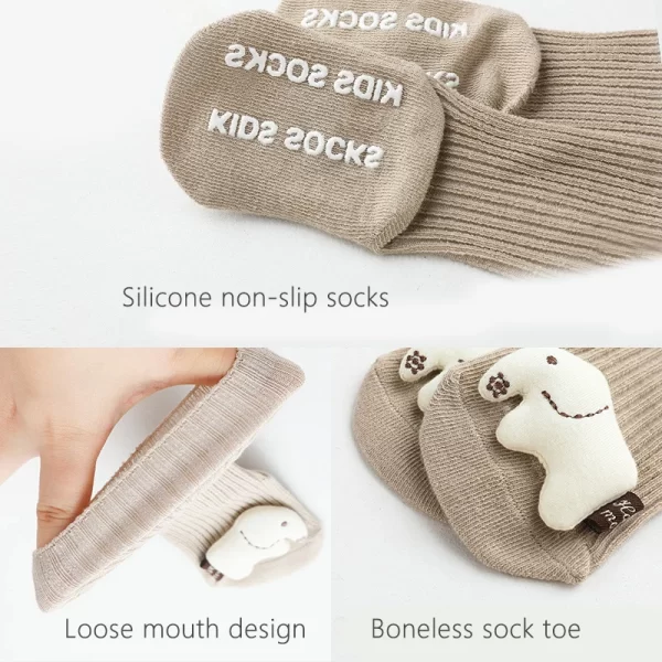 Candy Colors Baby Socks Anti Slip - Image 6