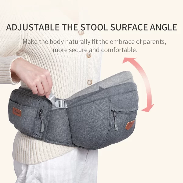 Sunveno Convinient Ergonomic Baby Hip Carrier Infant Hip Seat - Image 3