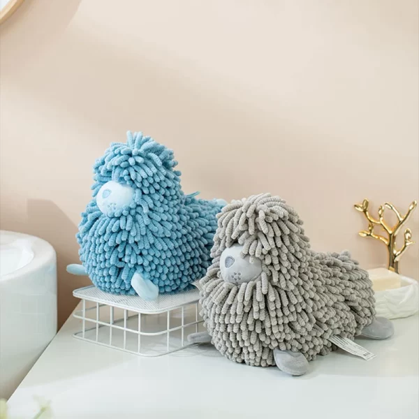 Cartoon Seal Chenille Hand-Wiping Plush Toy