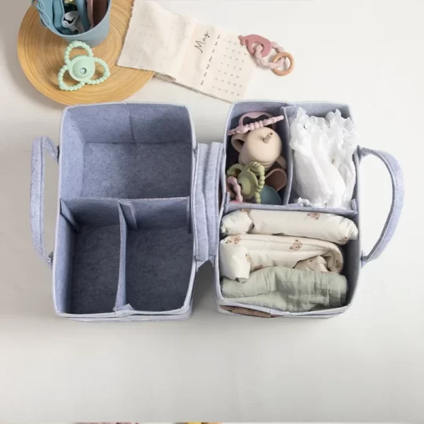 Baby Diaper Storage Multi-function Organizer - Image 5