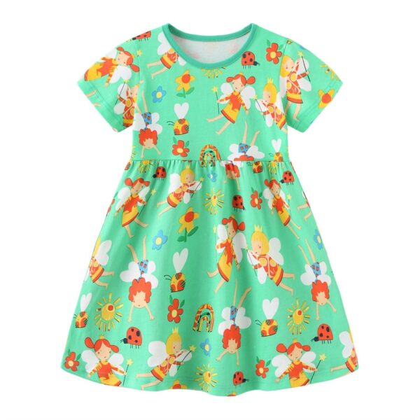 Animal Adventure Baby Girls Short Sleeve Dress - Image 16