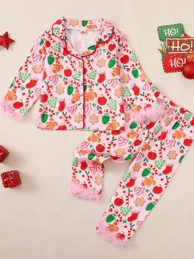 Toddler Girl's Christmas Pajamas Sets