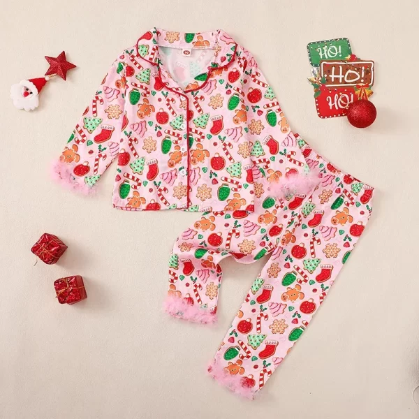 Toddler Girl's Christmas Pajamas Sets