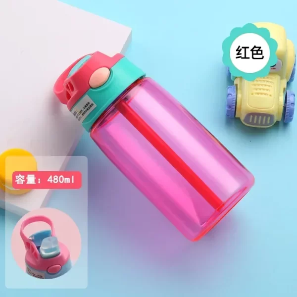 480ML Kids Water Sippy Cup - Image 8