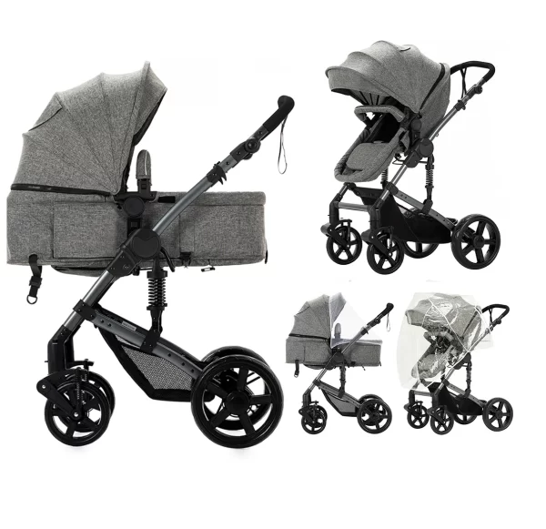 2 in 1 Comfort Baby Stroller/Pram - Image 11