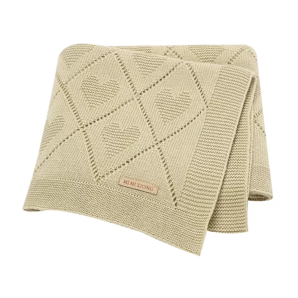 Baby Blankets Knitted Breathable Cotton - Image 14