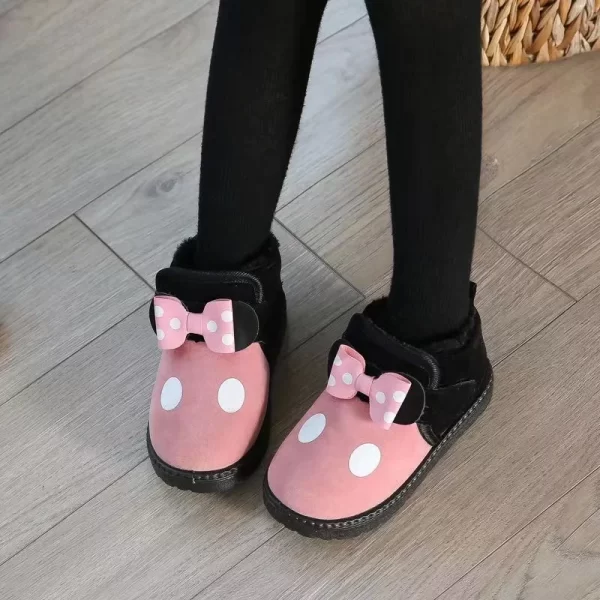 Minnie Mouse Children's Warm and Cozy Snow Boots - Image 6