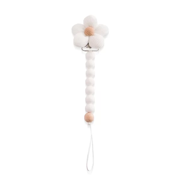Baby Pacifier Flower Chain Beech Wood - Image 14