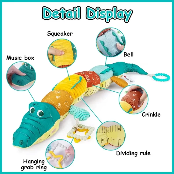 Infant Musical Stuffed Animal  Activity Soft Toys Multi-Sensory - Image 3