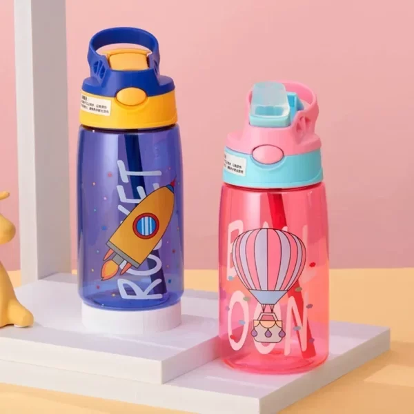 480ML Kids Water Sippy Cup - Image 3