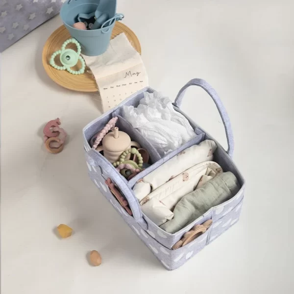 Baby Diaper Storage Multi-function Organizer - Image 3