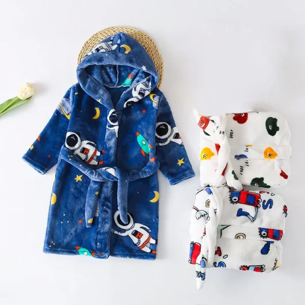 Warm Plush Robe Kids