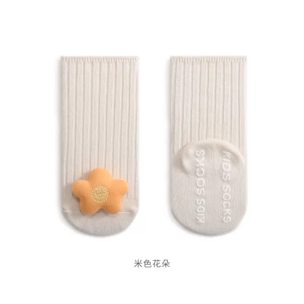 Baby Socks Girl's Combed Cotton Breathable - Image 9