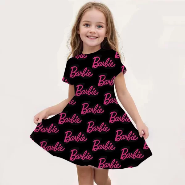 Barbie Dresses Girls Cute 3D Printed - Image 3